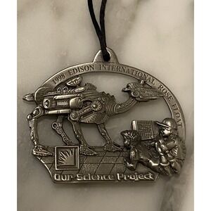 Rare 1998 Edison International Rose Float • "Our Science Project" • Ornament